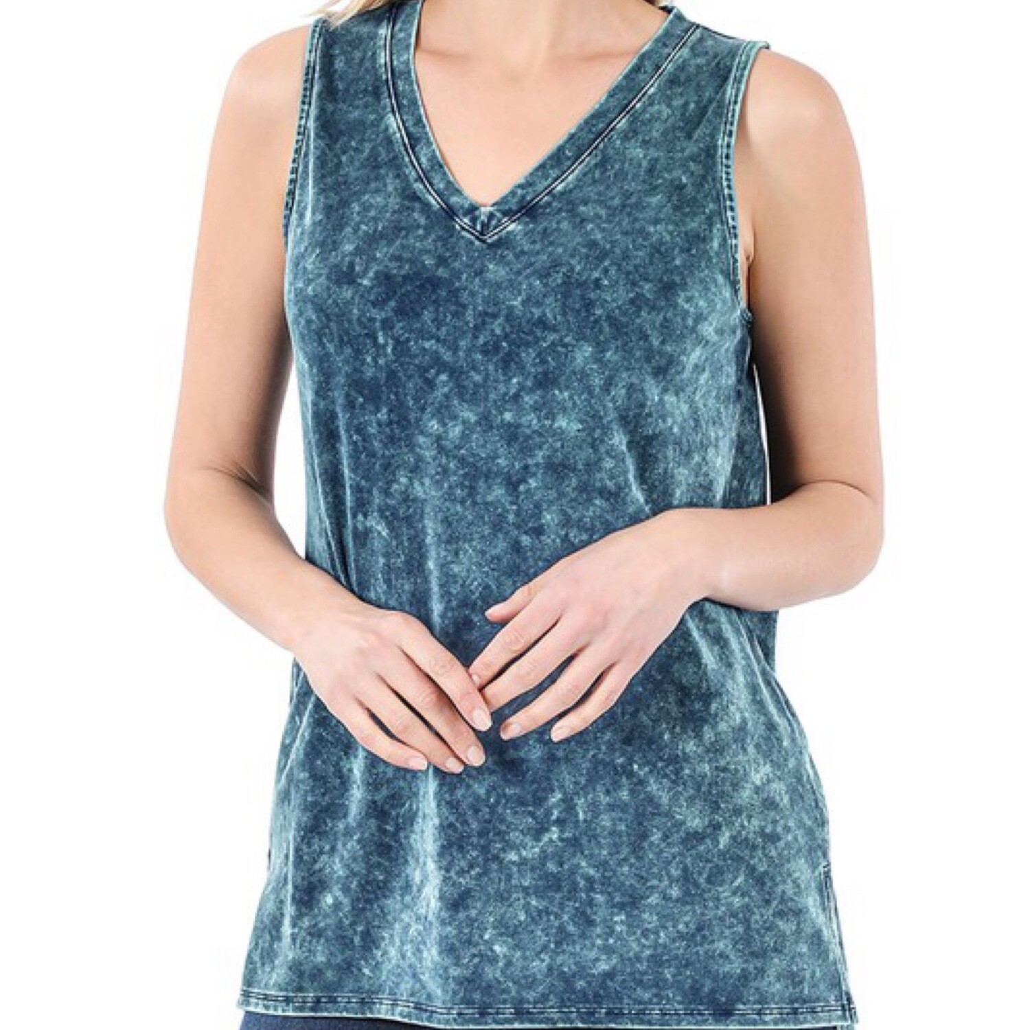 Deep Aqua Mineral Wash Tank
