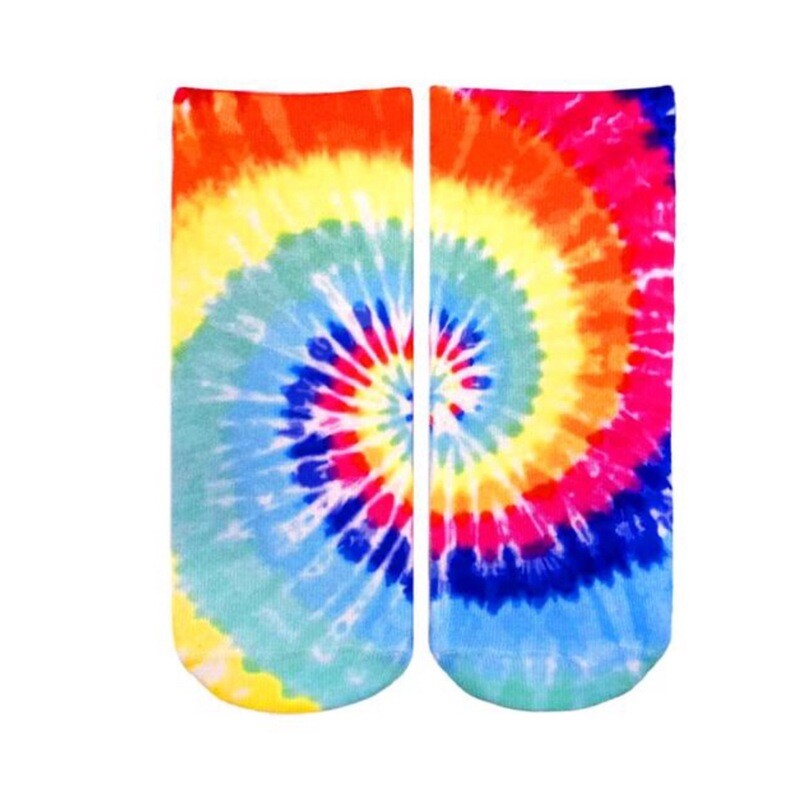 Tie Dye Ankle Socks