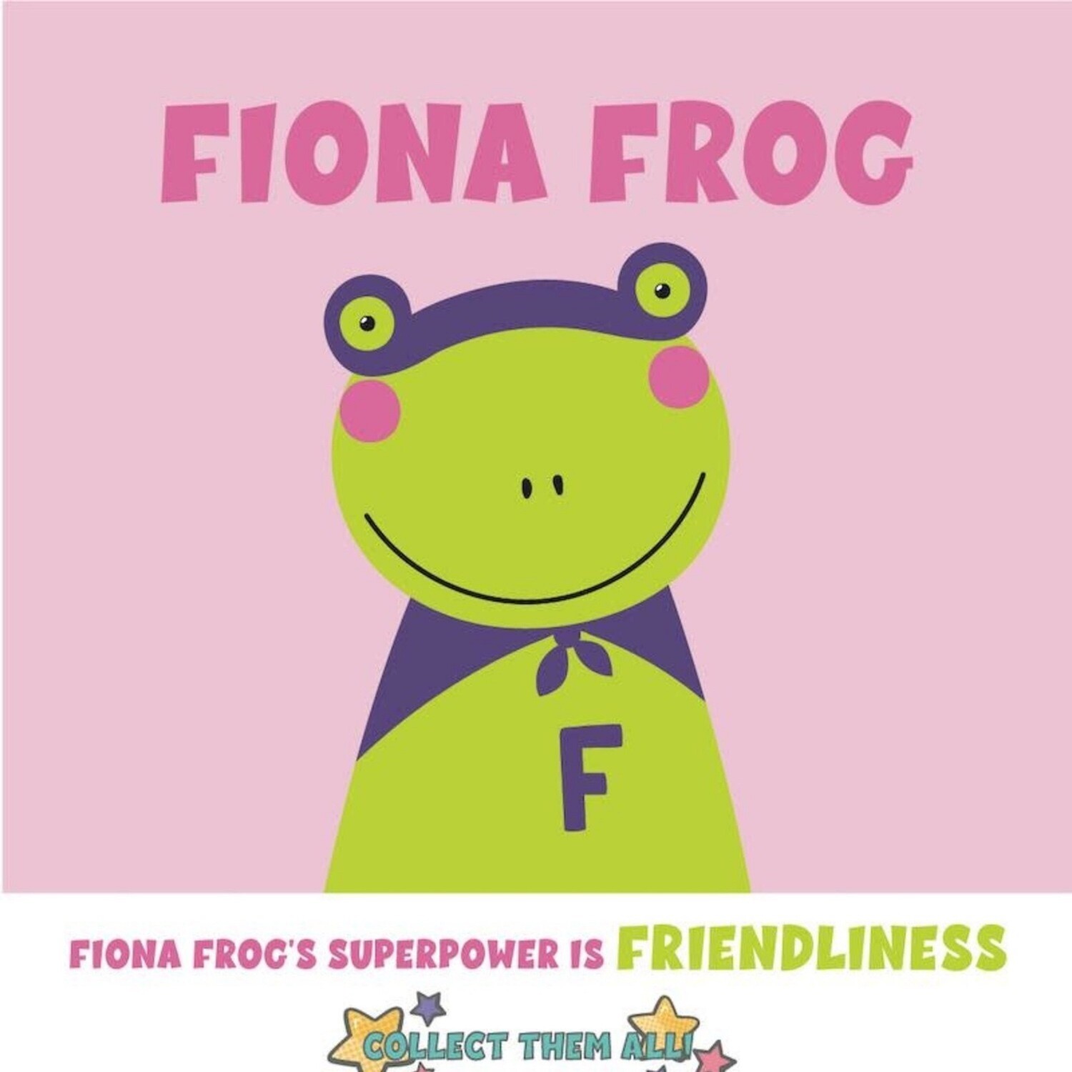 Kids Super Hero Frog. Paint By Number Kit
