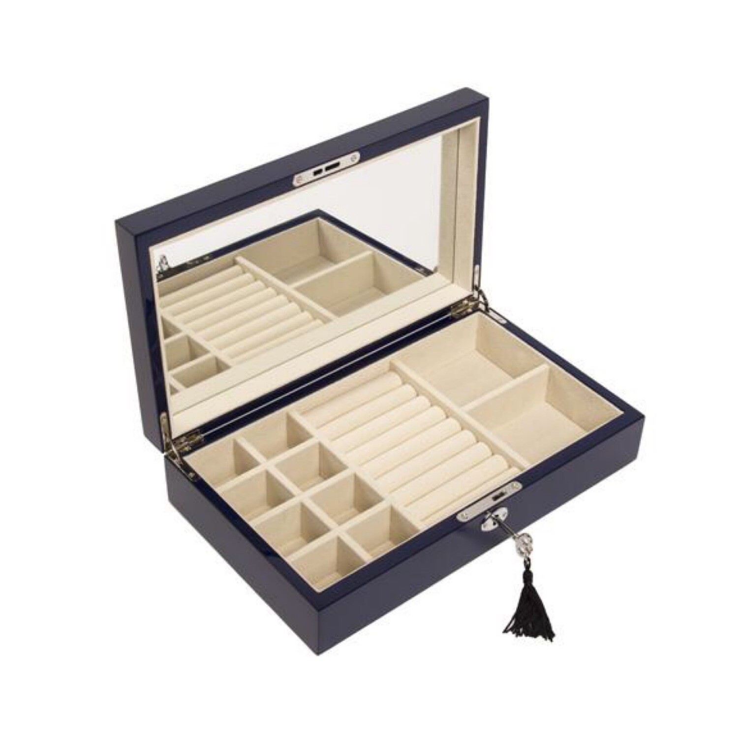 High Gloss Single Hinged Jewelry Box