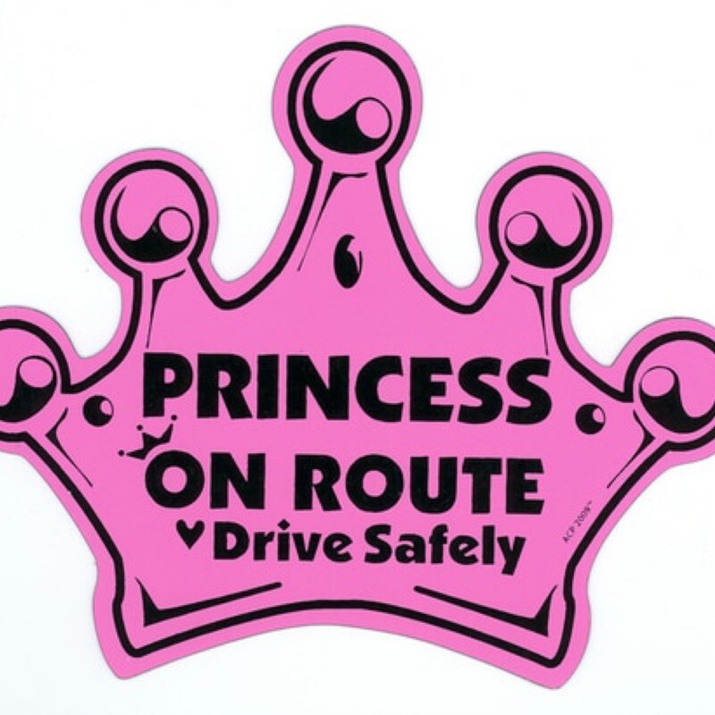 Princess Car Magnet