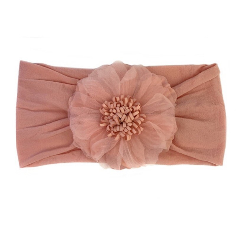 Baby Wisp Headband Dusty Rose