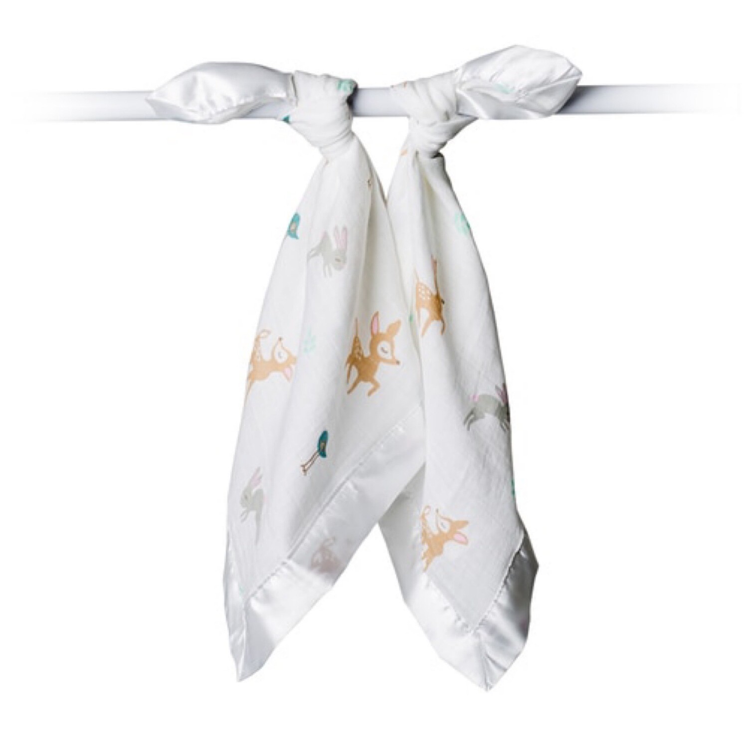Muslin Security Blankets 2pks Fawn