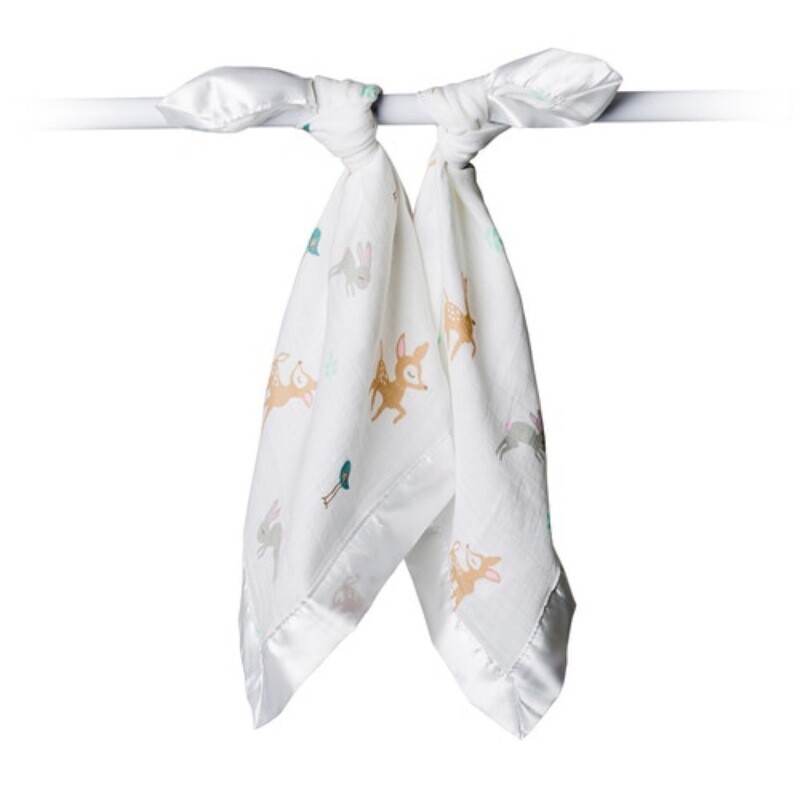 Muslin Security Blankets 2pks Fawn
