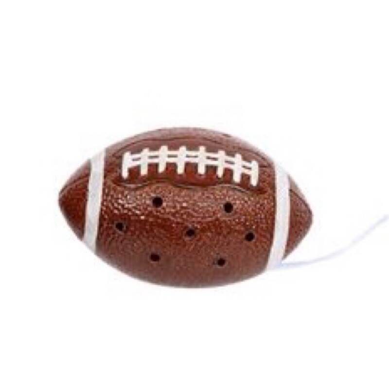 Ceramic Lighted Football 7”