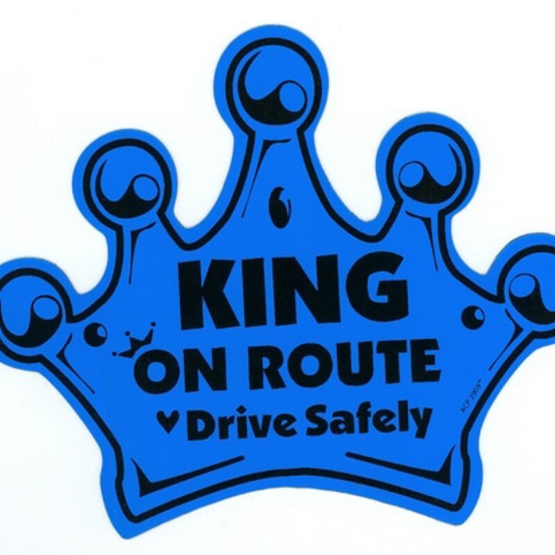 King Car Magnet
