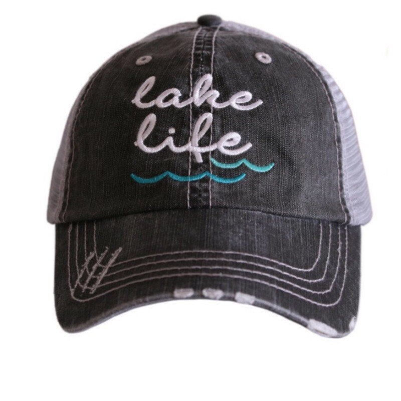 Lake Life Waves Trucker Hat