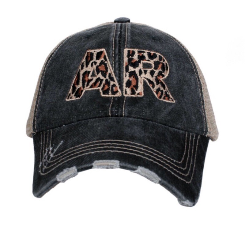 AR Leopard Trucker Hat