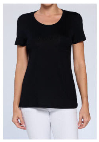 Black Pocket Tee
