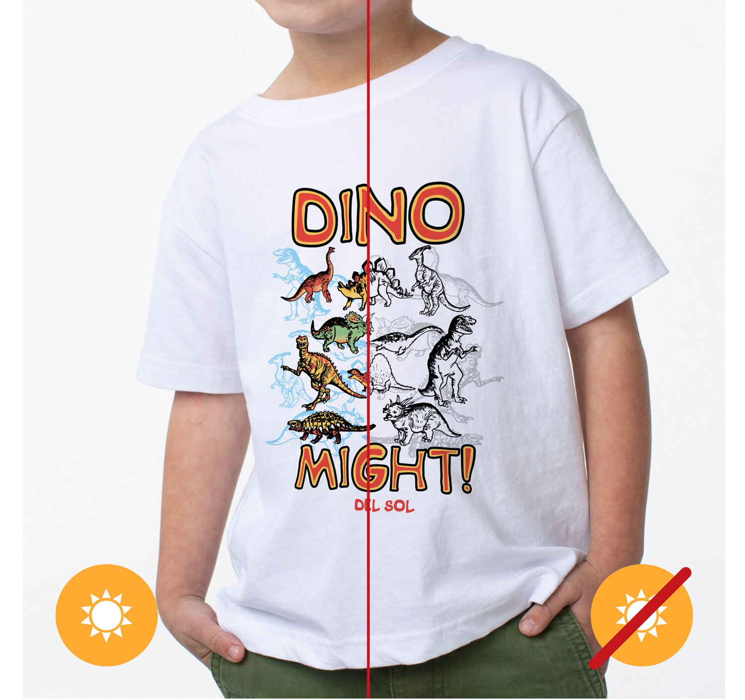 Dino-Might Color Changing T-Shirt