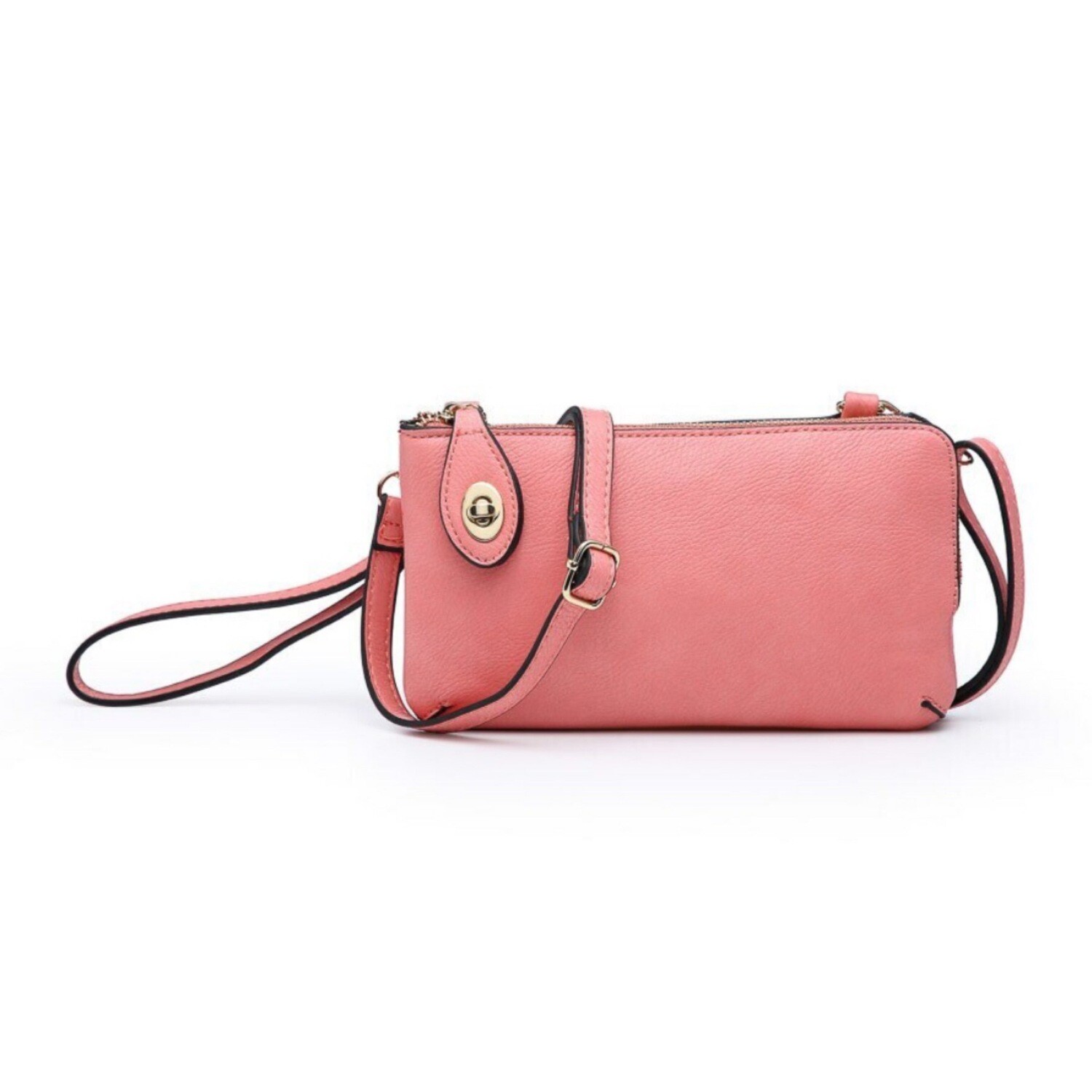 Kendall Clutch. Peach
