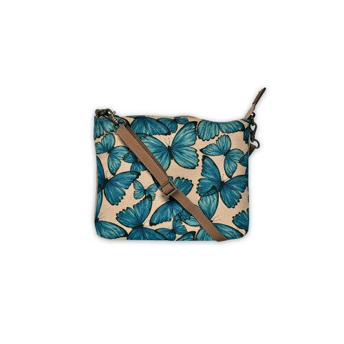 Blue Morphal Pattern Sling