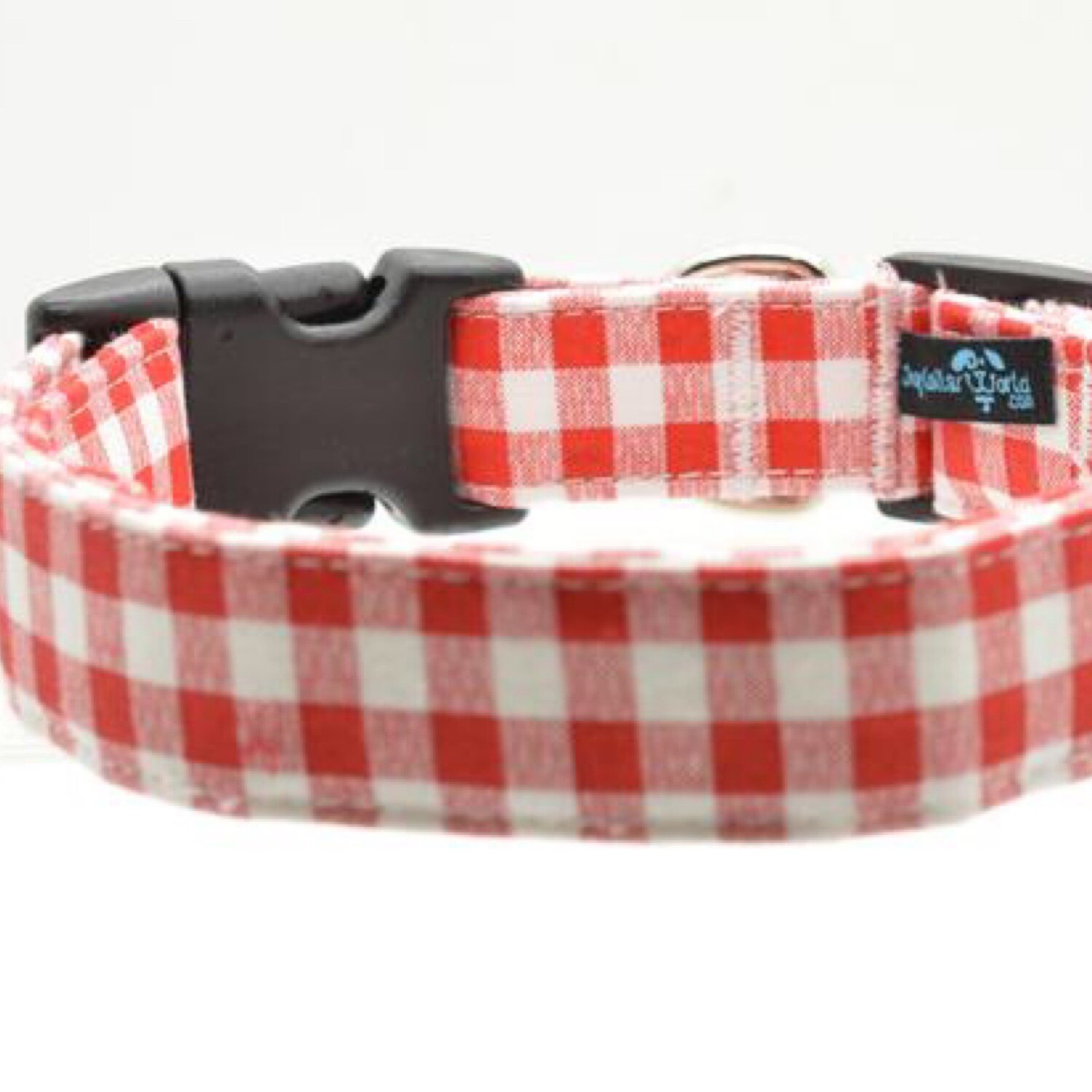 Red Gingham Collar