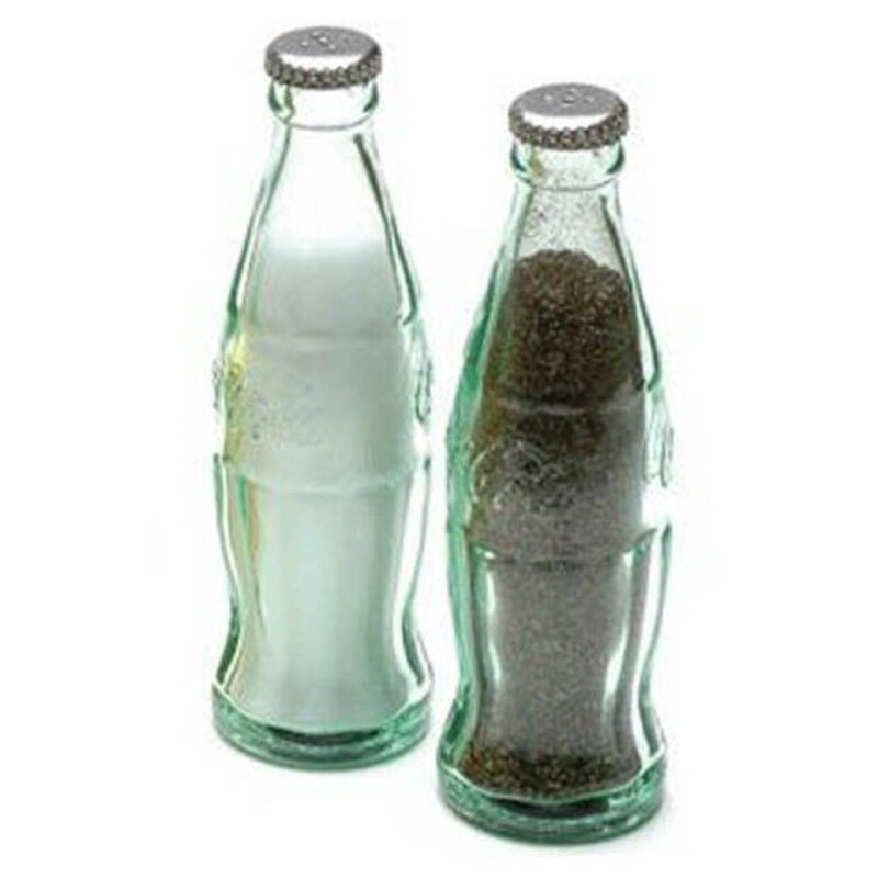 Coke a Cola Salt and Pepper Shakers. Singles