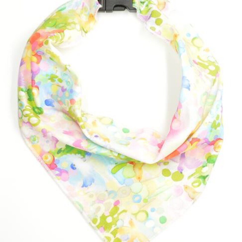Watercolor Scarf Collar