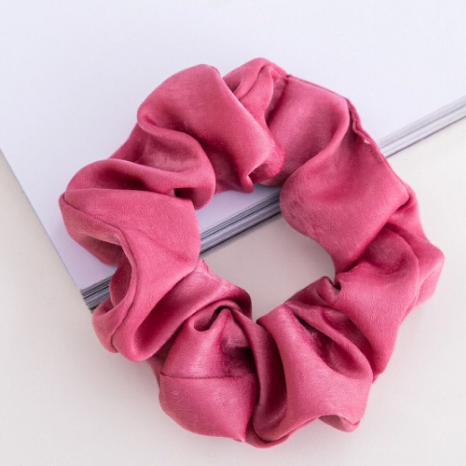 Rhea in Rose Scrunchie
