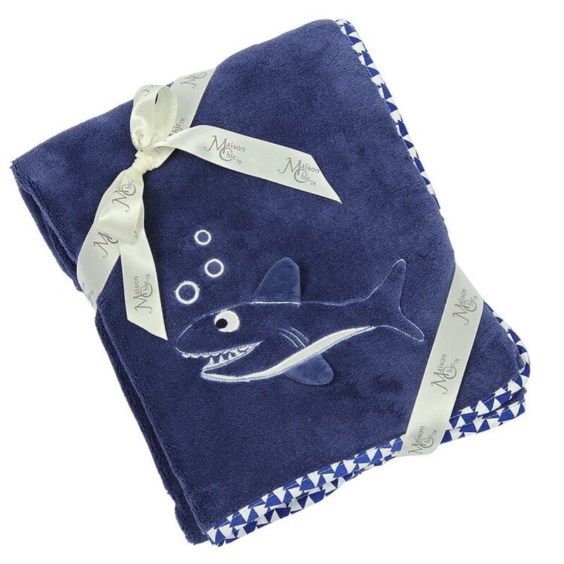 Bruce the Shark Plush Blanket 