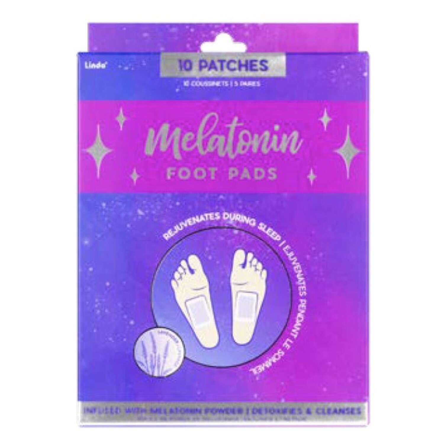 Melatonin Foot Pads. 10 patches