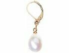 Gold Freshwater Pearl Earrings