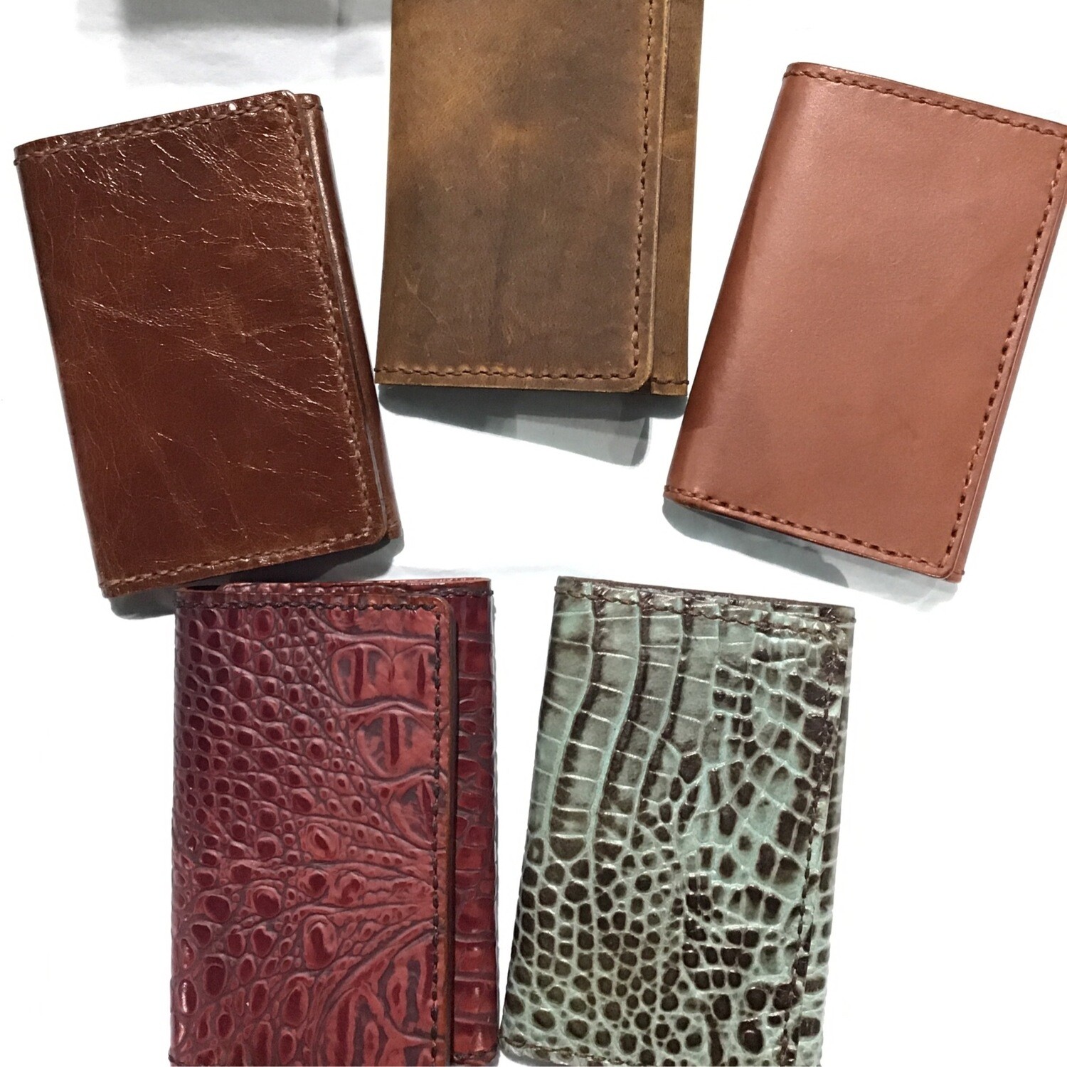 Leather Trifold Wallets