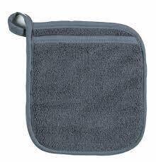 Charcoal Terry Pocket Mitt