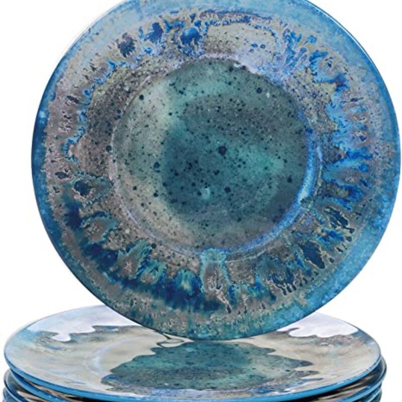 Radiance Teal Salad Plate