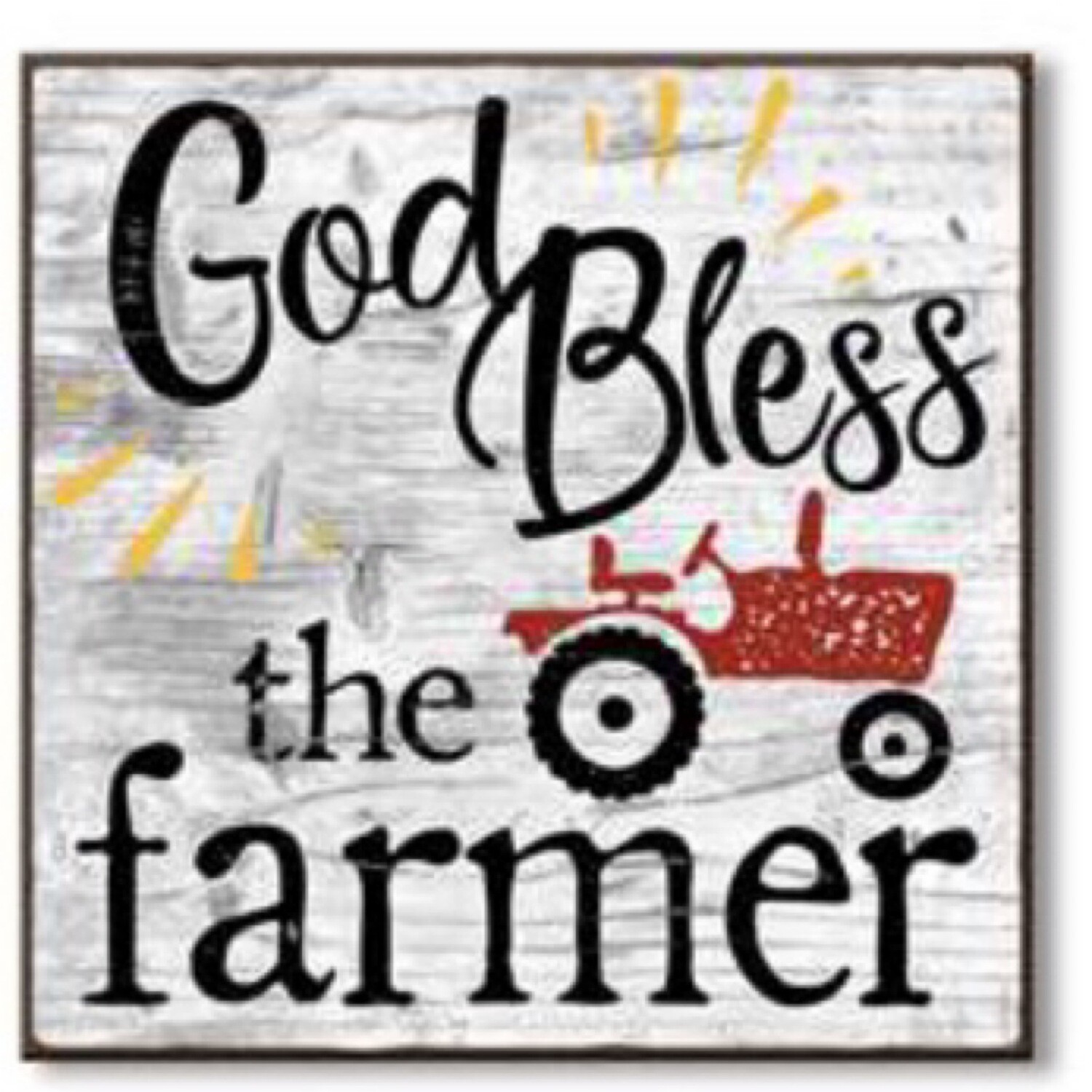 Chunkies 6x6 - God Bless The Farmer