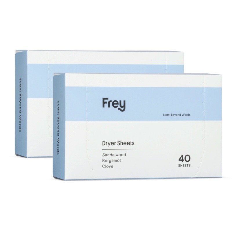 Dryer Sheets. 40 Sheets. Sandalwood, Bergamot, Clove