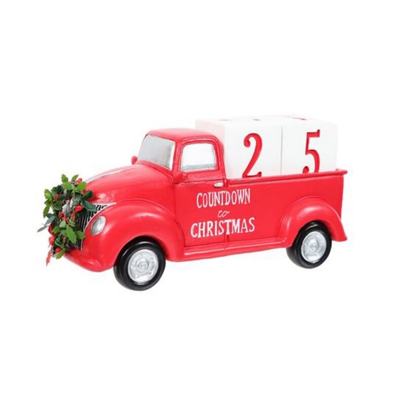 Red Truck Countdown Calender