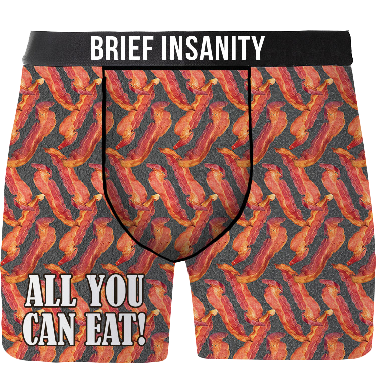 All You Can Eat Bacon Boxer
