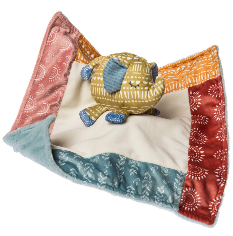 Boho Baby Elephant Character Blanket