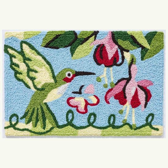 Fuchsia & Hummingbird