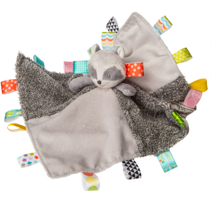 Taggies Harley Raccoon Character Blanket