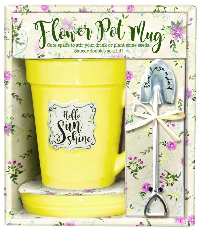 Flower pot mug