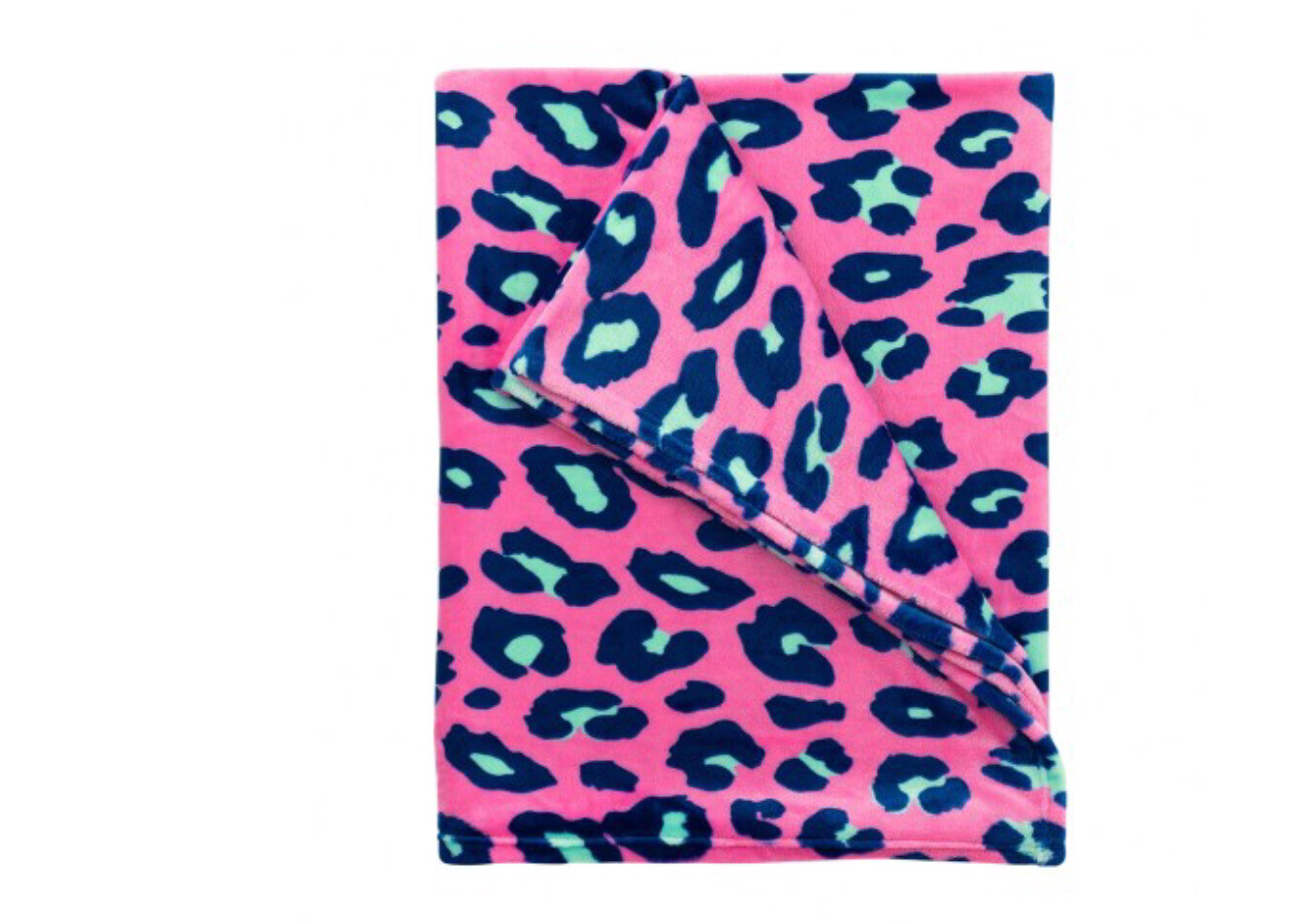 Hot Pink Leopard Blanket