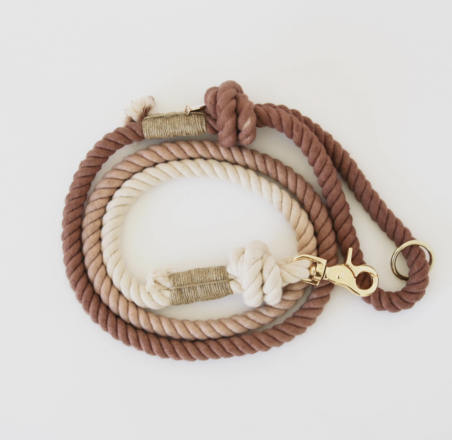 'Cafe Con Leche' - Dog Rope Leash