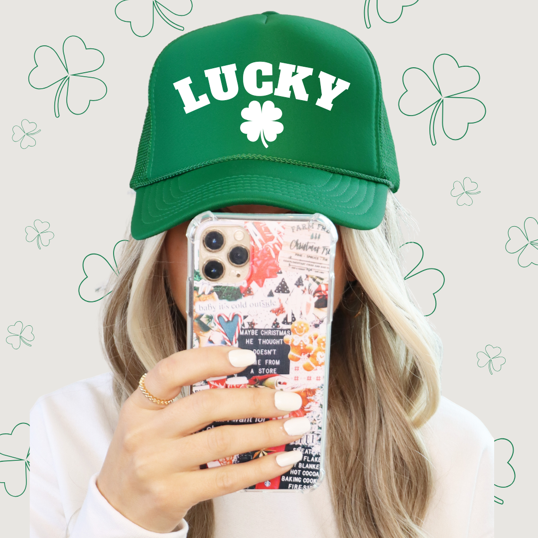 LUCKY (solid) Trucker Hat