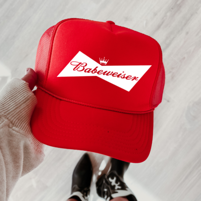 BABEWEISER (solid) Trucker Hat