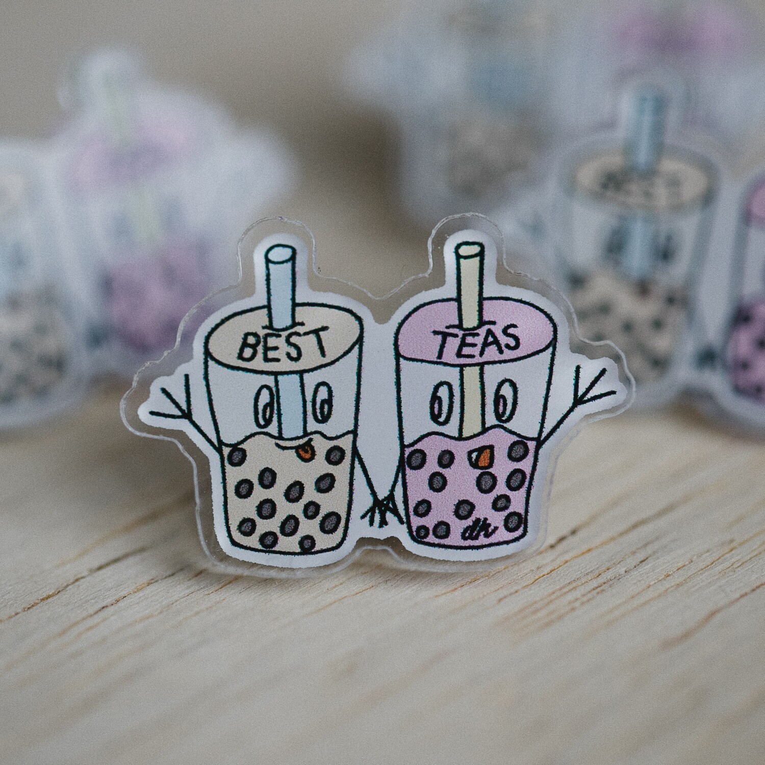 Best Teas | Acrylic Pin