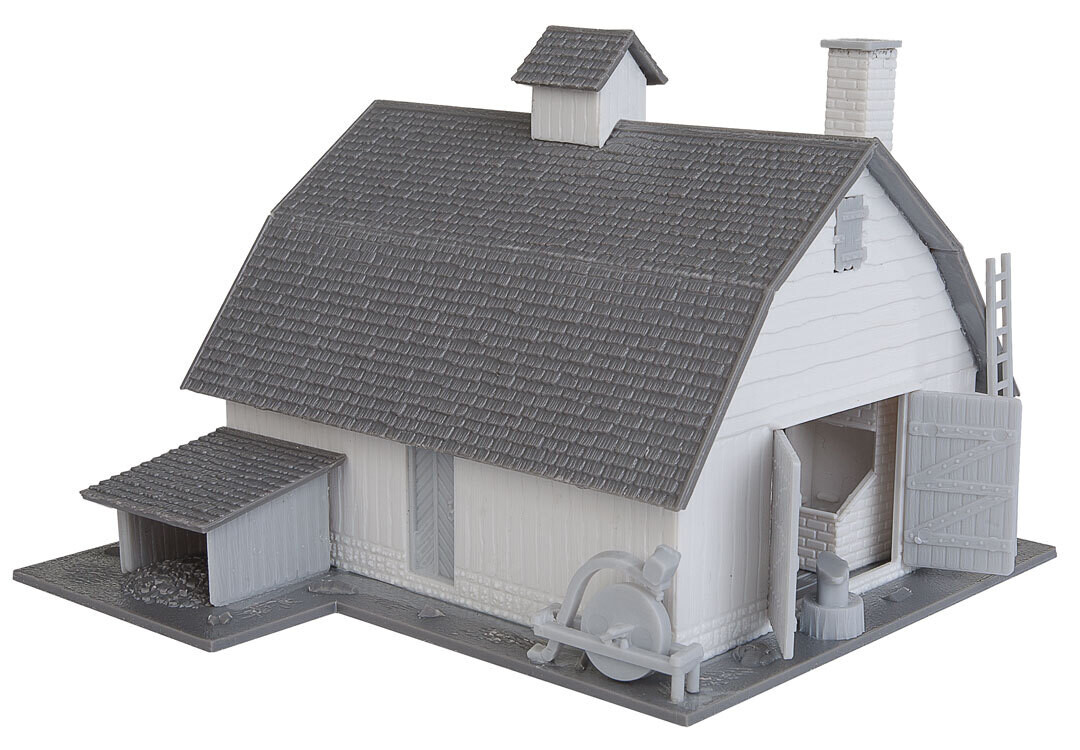 Old Country Barn -- Kit - 4-5/16 x 5-1/2" 11 x 14cm