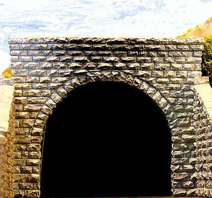 N Double Cut Stone Tunnel Portal (2)