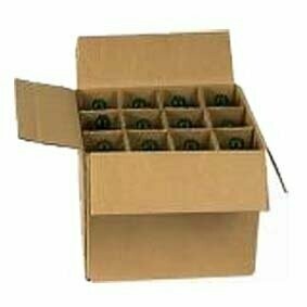 -ENSEMBLE COMPOSE: CARTON +  CROISILLONS POUR RANGER LES VERRES-