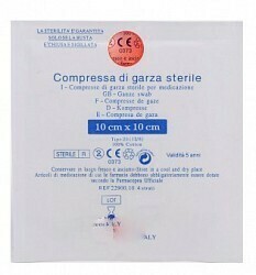 GARZA STERILE TNT 10X10 25PZ