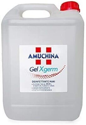 GEL DISINFETTANTE MANI 5 LT AMUCHINA
