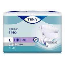 PANNOLONE A CINTURA TENA FLEX MAXI TAGLIA LARGE CF 22PZ