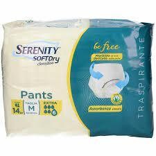 PANTS EXTRA SERENITY SOFT DRY CF 14 PZ MISURA MEDIA