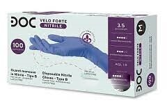 GUANTI NITRILE SENZA POLVERE DOC MEDIUM CF 100 PZ