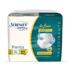PANTS EXTRA SERENITY SOFT DRY CF 14 PZ MISURA EXTRA LARGE