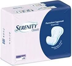 PANNOLONE SAGOMATO SERENITY SOFT DRY MAXI CF 30PZ