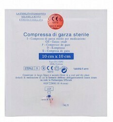 GARZA STERILE 10X10   25PZ